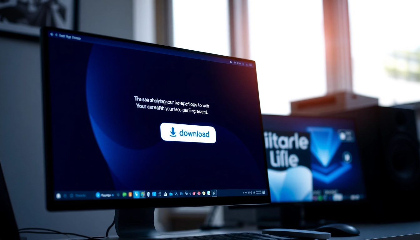 Download line電腦版官方下載 software interface on a sleek computer screen.