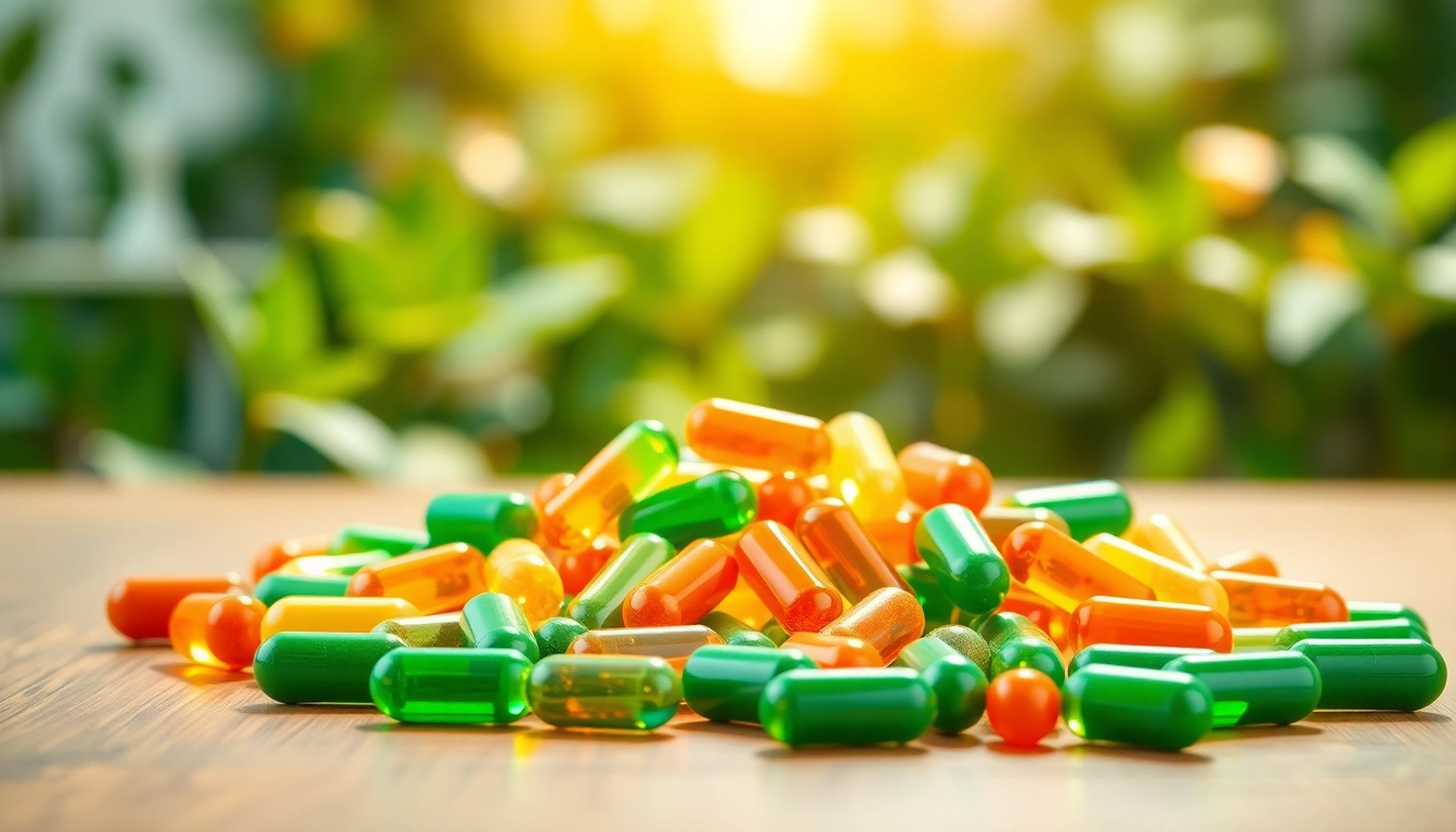 Enhance your health with colorful Vitamin Boosters in a bright wellness setting.