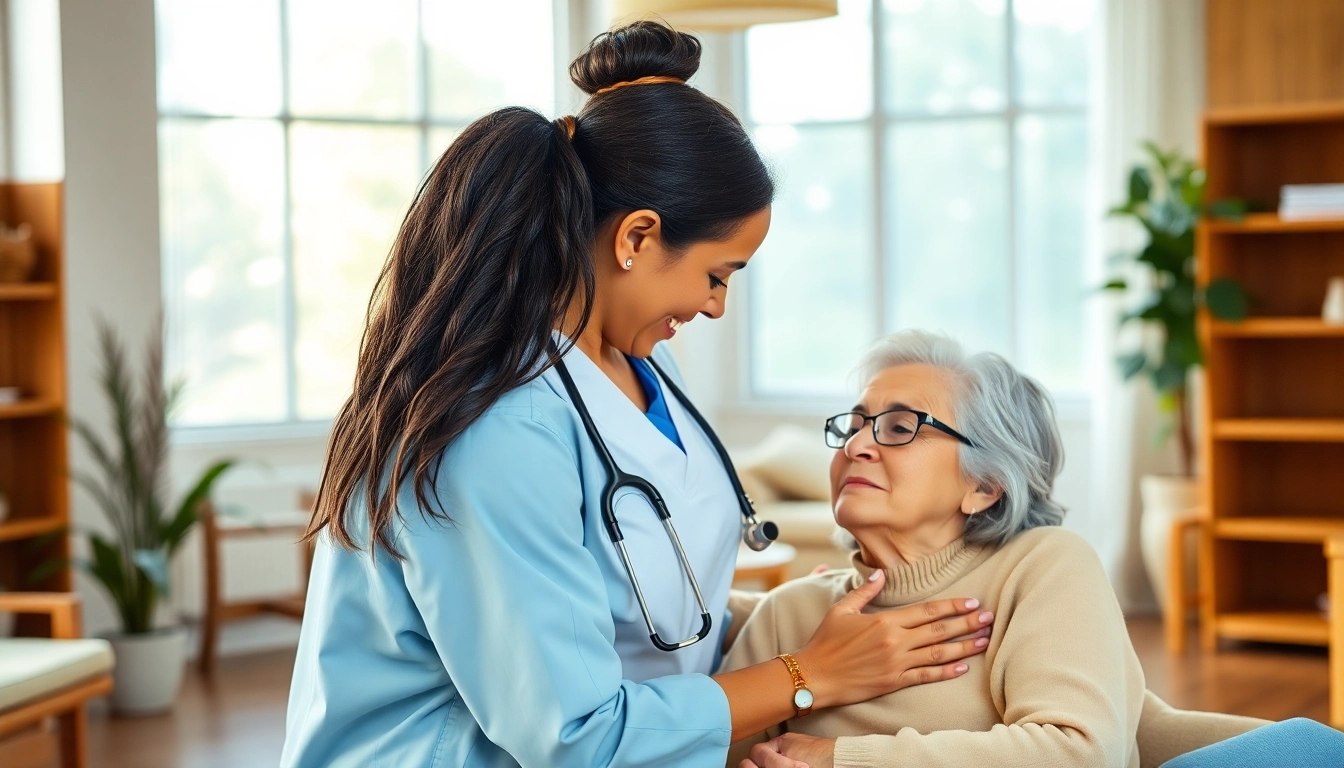 VDAP program assisting nurses in rehabilitation settings, showcasing compassion and support in a serene environment.