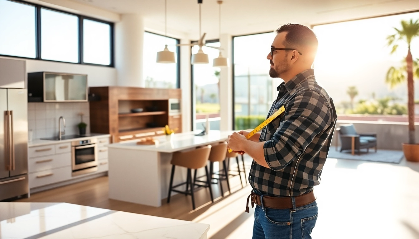 Transform remodeled kitchen space in Palm Springs by expert contractor.