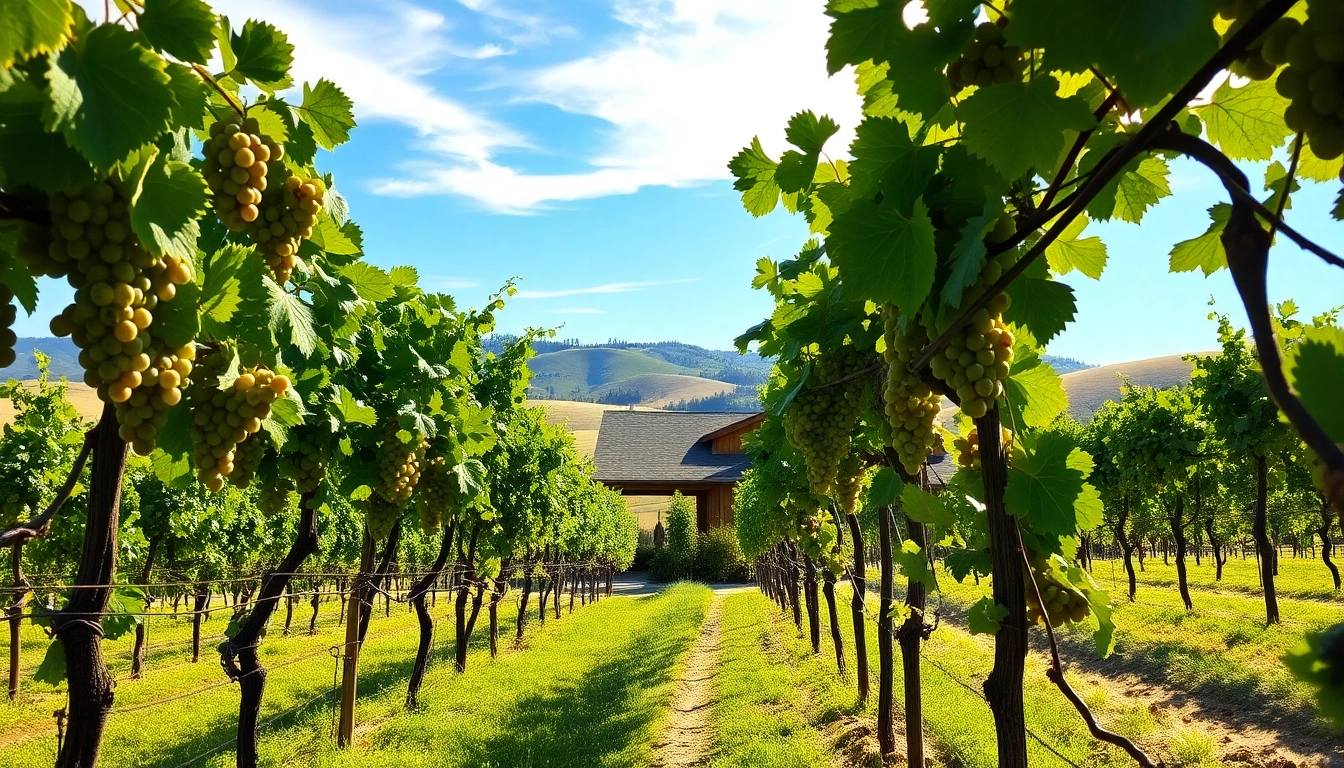 Experience the beauty of winery sacramento through lush vineyards and a rustic tasting room.