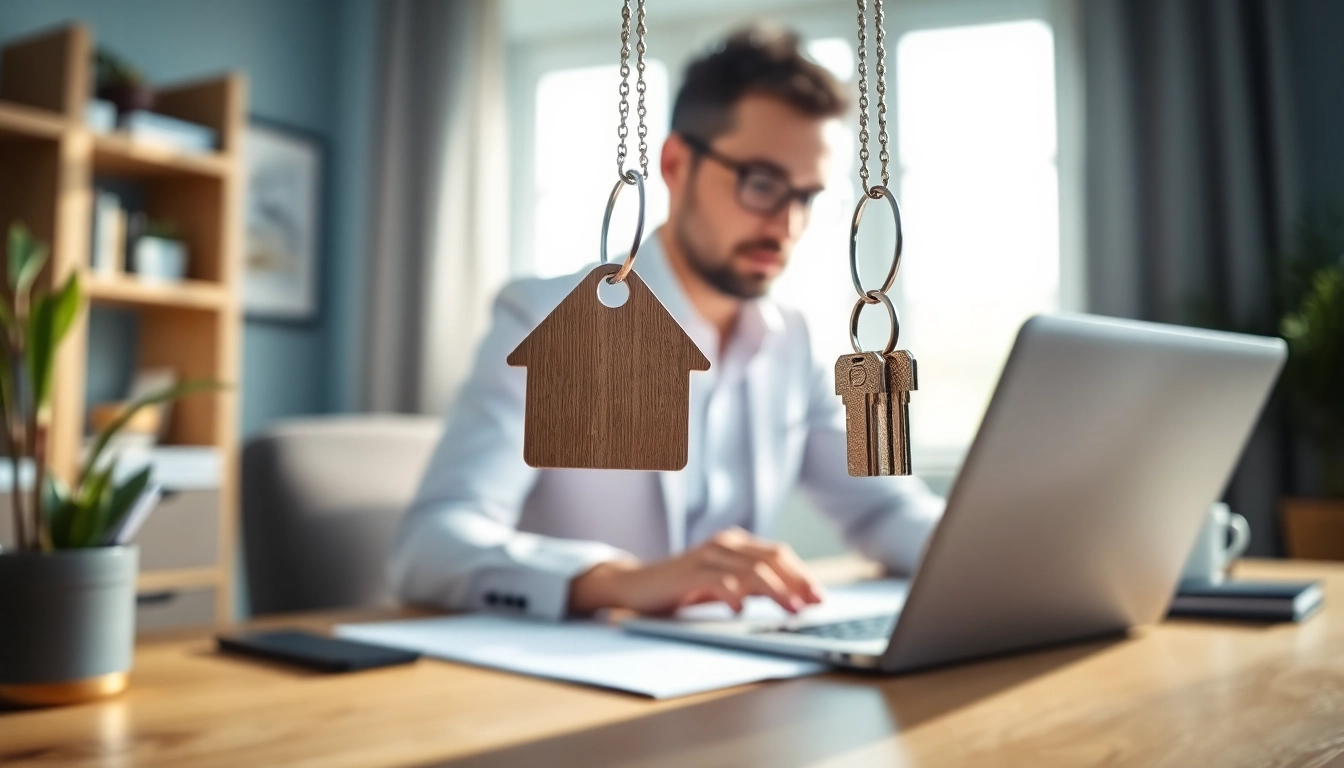 Engaging scene for those who want to sell my house urgently, showcasing a professional real estate agent at work.