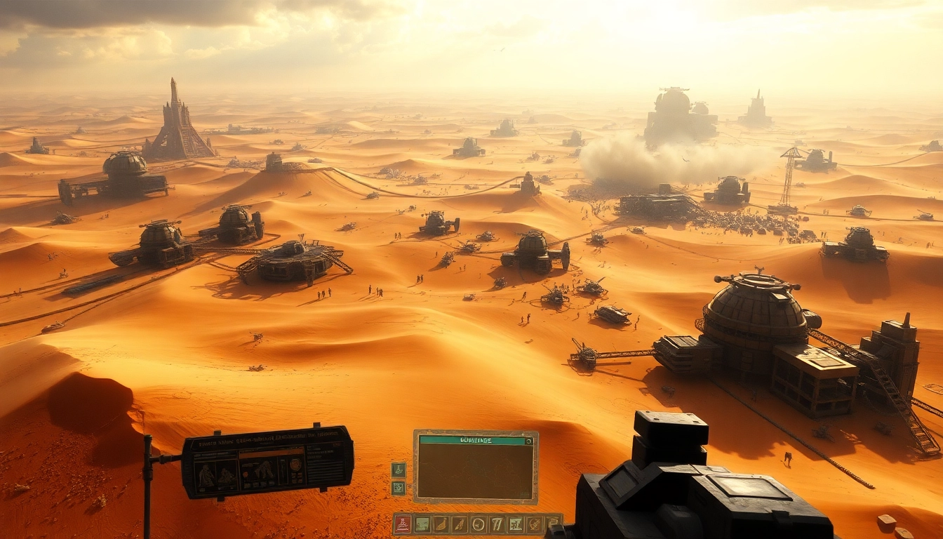Engage with Dune 2 download to experience the iconic strategy game in a stunning illustrated environment.