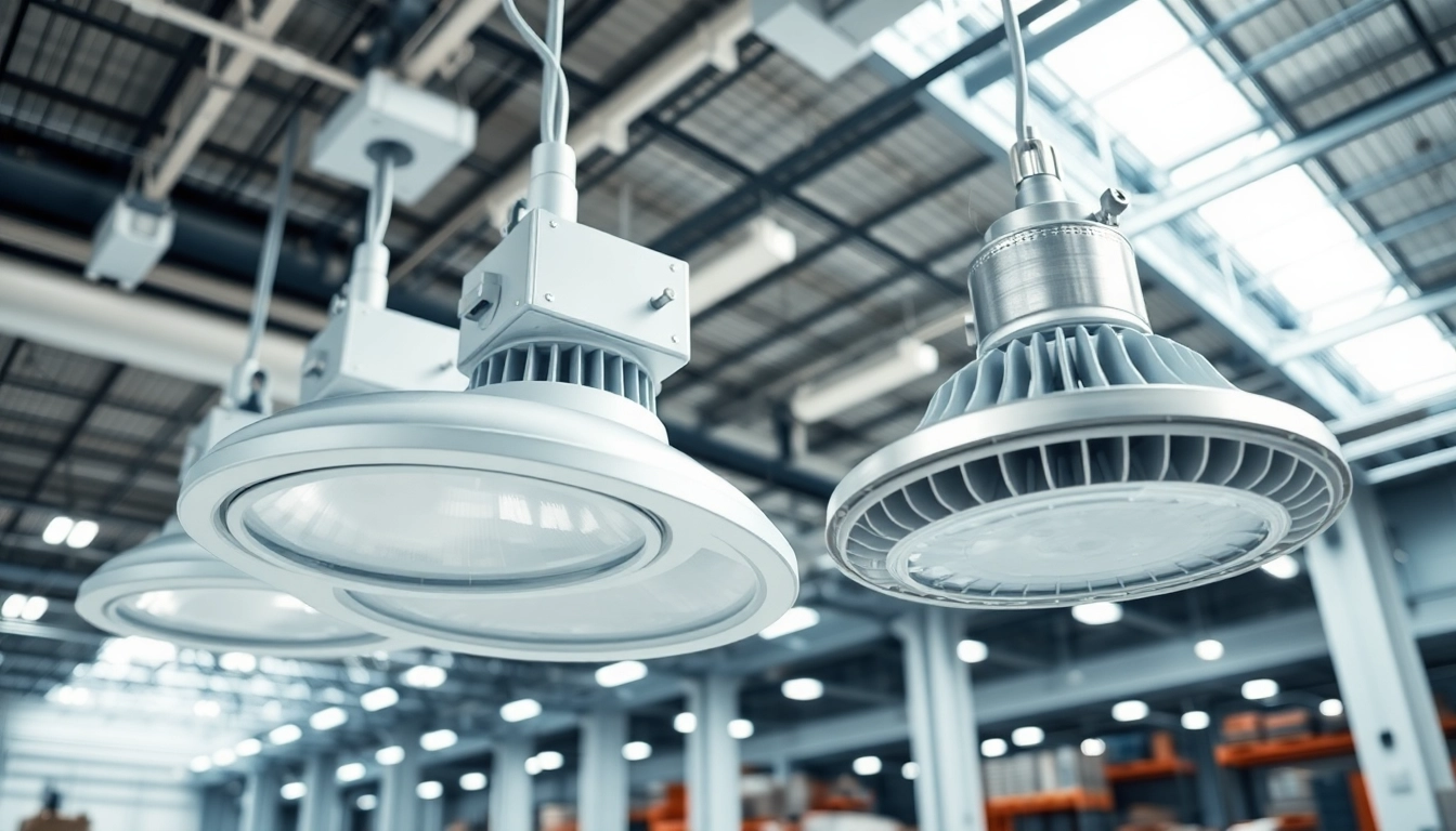 Illuminate your space with LED Vapor Tight fixtures displayed in a modern industrial environment.