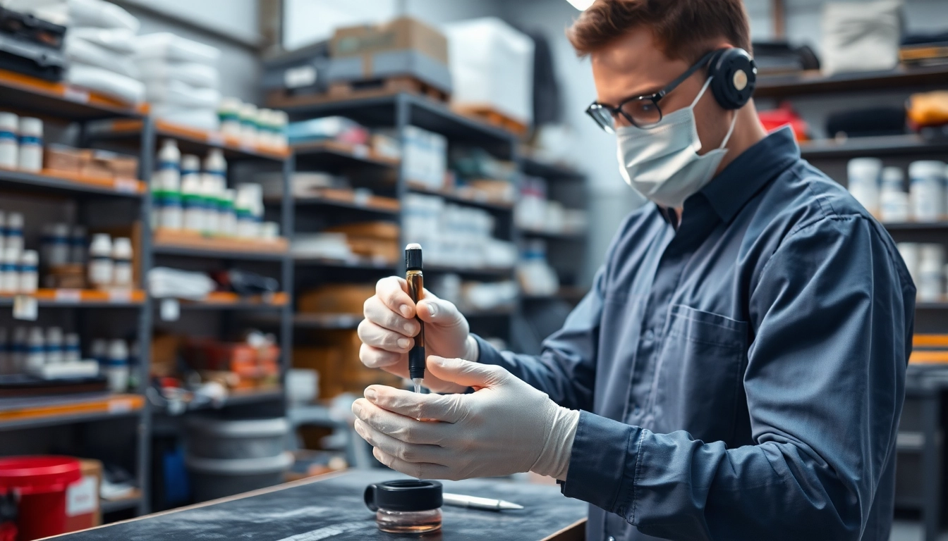 Application of infusion resins in a high-tech workshop, showcasing precision and techniques.