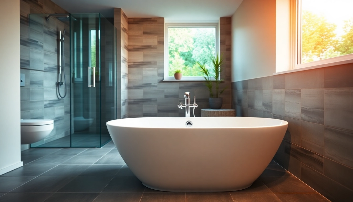 Transform your space with a stunning bathroom install bristol showcasing modern fixtures.
