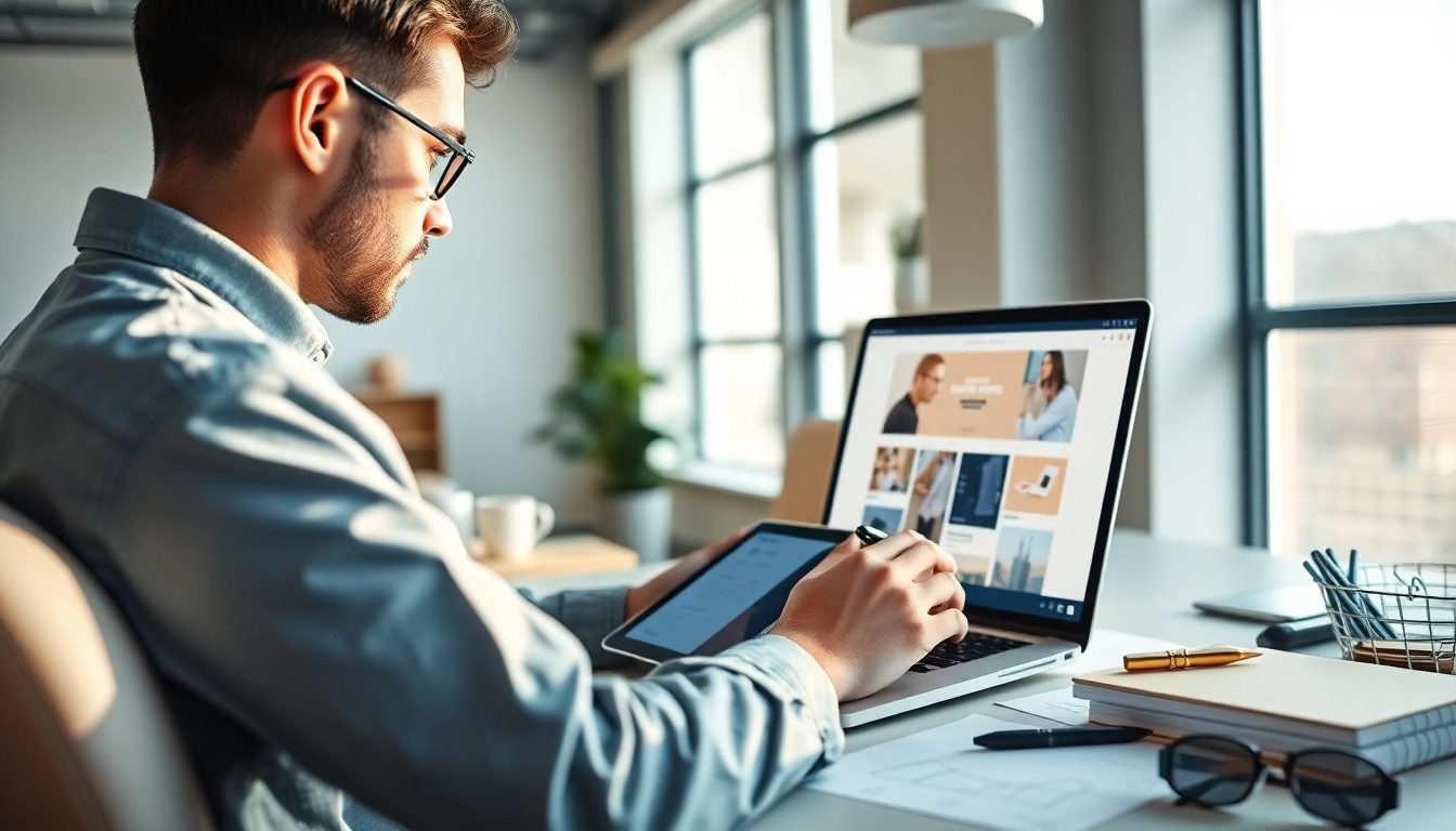 Find skilled wordpress developer near me collaborating in a modern office setup.