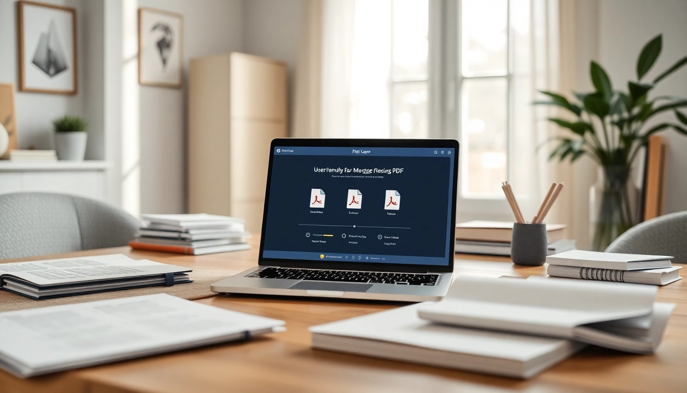 Merge PDF files easily with a professional tool for pdf merger free online in a cozy workspace.