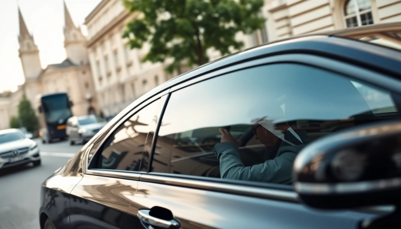 Experience the elegance of chauffeur service London with a professional behind the wheel.
