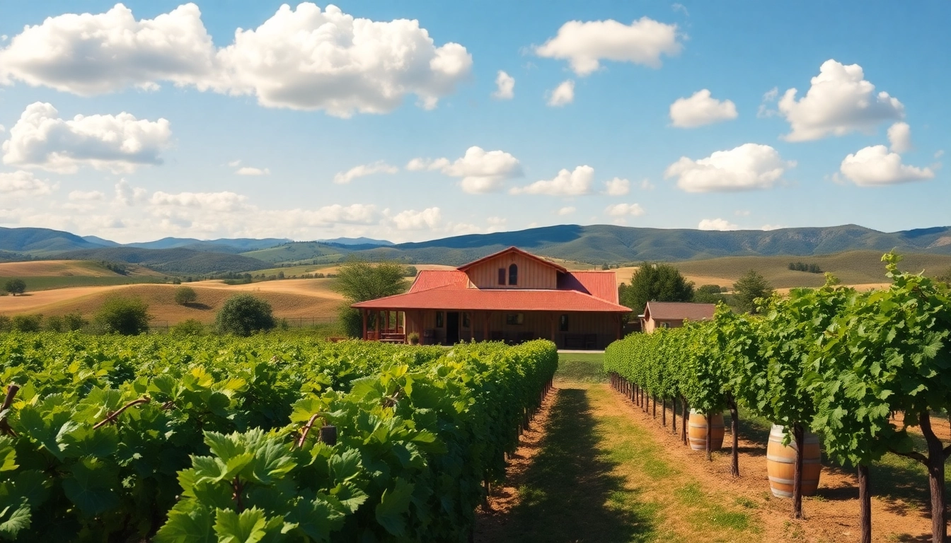 Visit wineries in Clarksburg with picturesque vineyards and a charming rustic winery setting.
